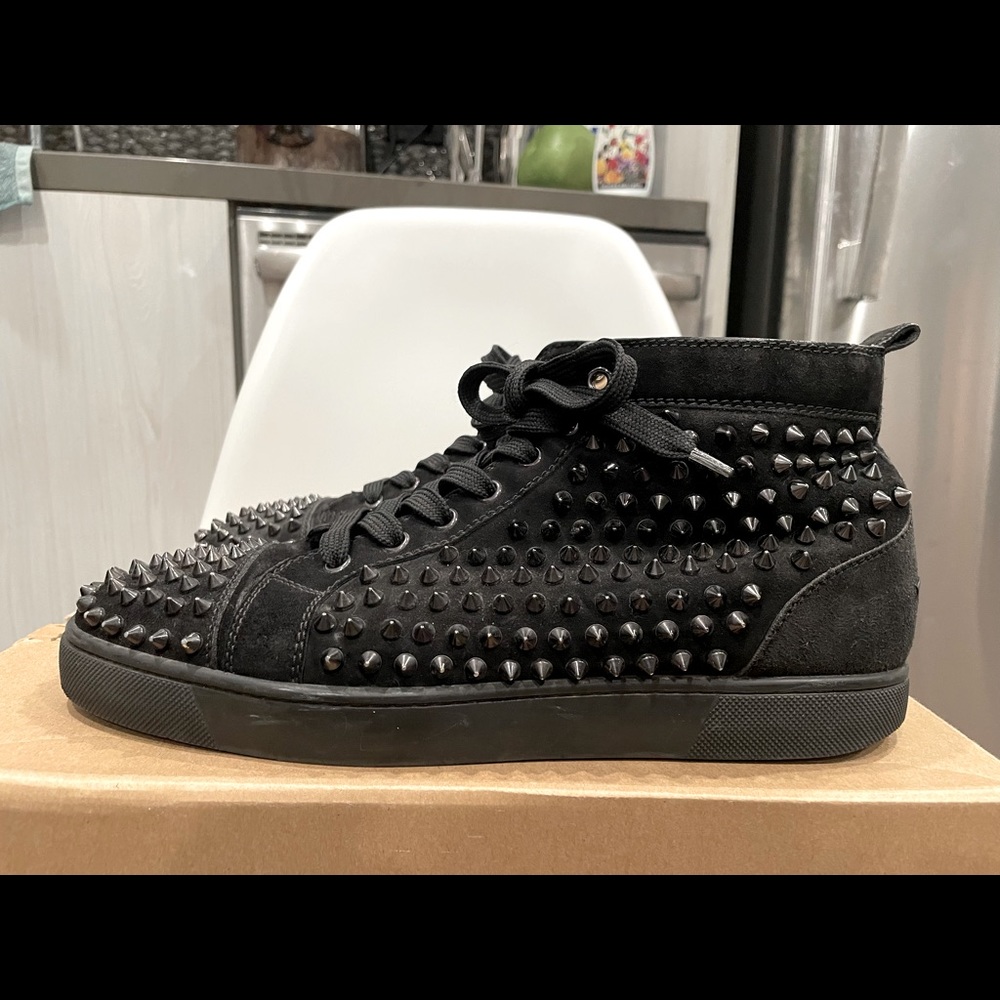 Christian Louboutin Spikes Louis Orlato Flat